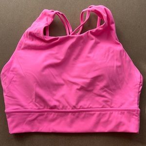 BuffBunny Geo Sports Bra - Peace Pink